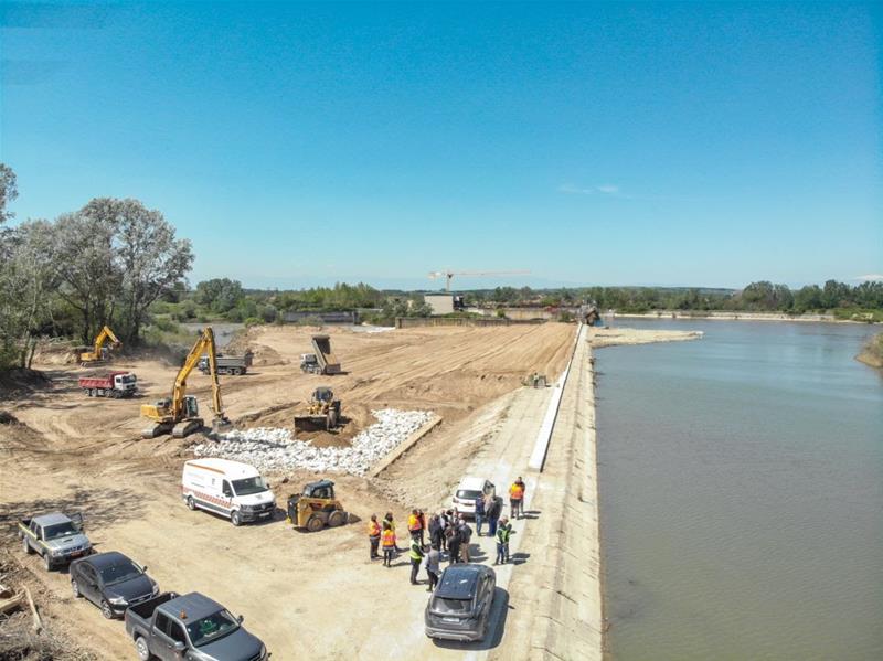 Αυτοψία του Απόστολου Τζιτζικώστα στο φράγμα Έλλης στην Ελεούσα Θεσσαλονίκης φωτο18 (29/4/2023)