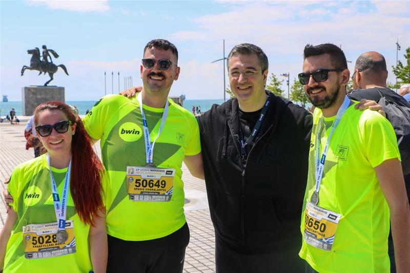 Ο Α. Τζιτζικώστας στον 17ο Διεθνή Μαραθώνιο Μέγας Αλέξανδρος στη Θεσσαλονίκη φωτο11 (30/4/2023)