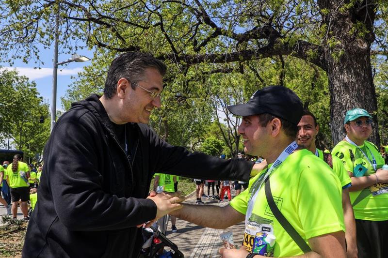 Ο Α. Τζιτζικώστας στον 17ο Διεθνή Μαραθώνιο Μέγας Αλέξανδρος στη Θεσσαλονίκη φωτο6 (30/4/2023)