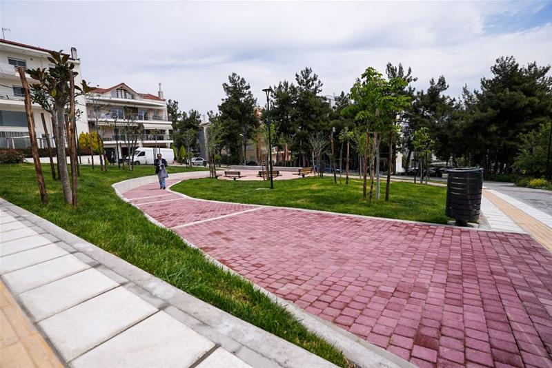 Το Πάρκο Αιγυπτιάδη στην Καλαμαριά εγκαινίασε ο Α. Τζιτζικώστας με τον Γ. Δαρδαμανέλη φωτο11 (2/5/2023)