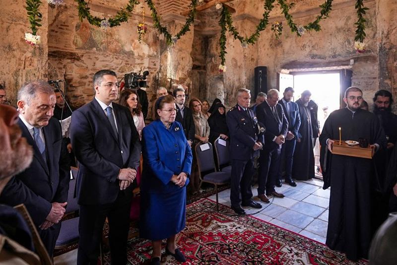 Εγκαίνια του Ιερού Ναού Μεταμορφώσεως του Σωτήρος στον Χορτιάτη Θεσσαλονίκης φωτο1 (6/5/2023)