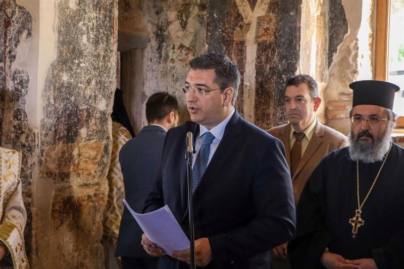 Εγκαίνια του Ιερού Ναού Μεταμορφώσεως του Σωτήρος στον Χορτιάτη Θεσσαλονίκης φωτο 3(6/5/2023)