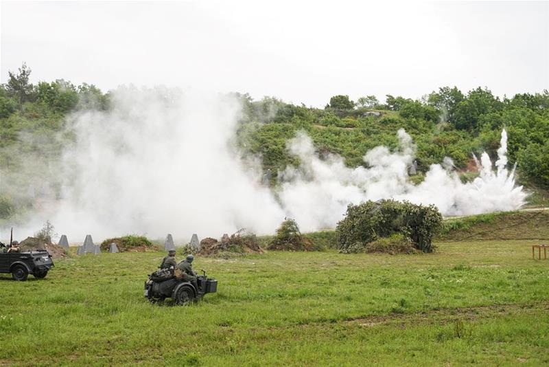 Ο Α. Τζιτζικώστας στις εκδηλώσεις αναβίωσης της Μάχης των Οχυρών του Ρούπελ στις Σέρρες φωτο13 (14/5/2023)