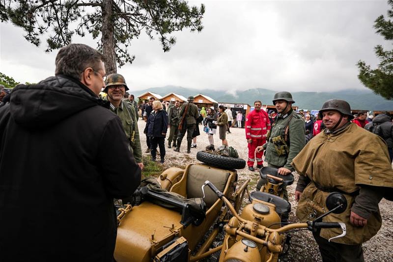 Ο Α. Τζιτζικώστας στις εκδηλώσεις αναβίωσης της Μάχης των Οχυρών του Ρούπελ στις Σέρρες φωτο7 (14/5/2023)