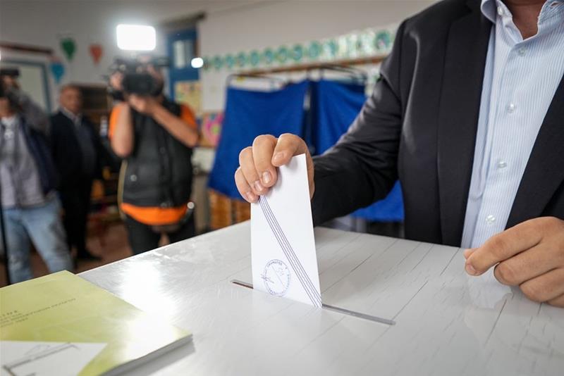 Δήλωση του Α. Τζιτζικώστα μετά την άσκηση του εκλογικού δικαιώματός του στη Βραχιά Θεσσαλονίκης φωτο7 (21/5/2023)