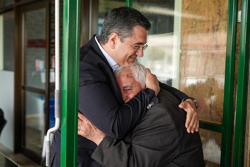 Δήλωση του Α. Τζιτζικώστα μετά την άσκηση του εκλογικού δικαιώματός του στη Βραχιά Θεσσαλονίκης φωτο8 (21/5/2023)