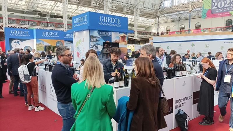 Η Περιφέρεια Κεντρικής Μακεδονίας στη διεθνή έκθεση LONDON WINE FAIR 2023 φωτο2 (30/5/2023)