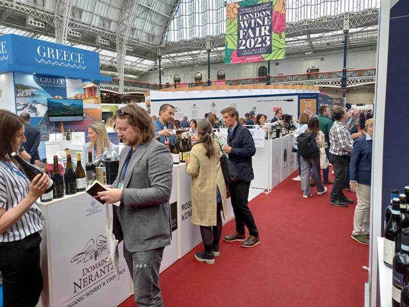Η Περιφέρεια Κεντρικής Μακεδονίας στη διεθνή έκθεση LONDON WINE FAIR 2023 φωτο4 (30/5/2023)