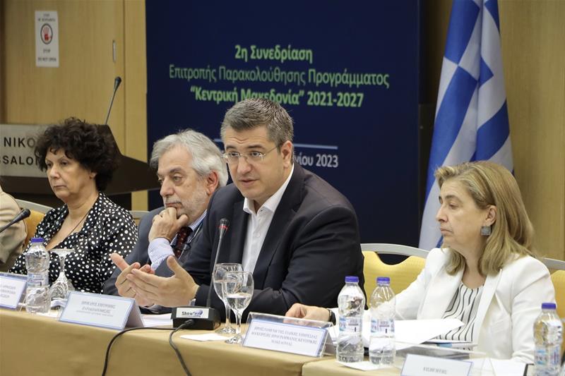 Την πορεία ολοκλήρωσης του τρέχοντος ΕΣΠΑ και τα στοιχεία από την έναρξη του νέου ΕΣΠΑ της Περιφέρειας Κεντρικής Μακεδονίας ανακοίνωσε ο Περιφερειάρχης Απόστολος Τζιτζικώστας1 (8/6/2023)
