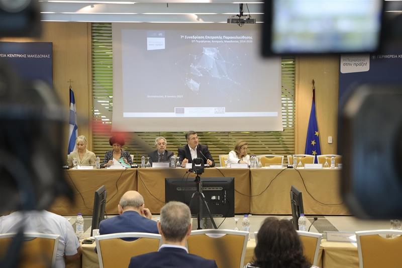 Την πορεία ολοκλήρωσης του τρέχοντος ΕΣΠΑ και τα στοιχεία από την έναρξη του νέου ΕΣΠΑ της Περιφέρειας Κεντρικής Μακεδονίας ανακοίνωσε ο Περιφερειάρχης Απόστολος Τζιτζικώστας5 (8/6/2023)