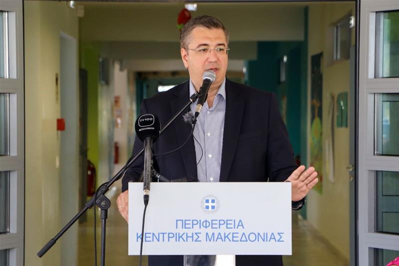 Εγκαίνια 5ου Δημοτικού Σχολείου Θέρμης στο Τριάδι από Α. Τζιτζικώστα και Θ. Παπαδόπουλο φωτο6 (9/6/2023)