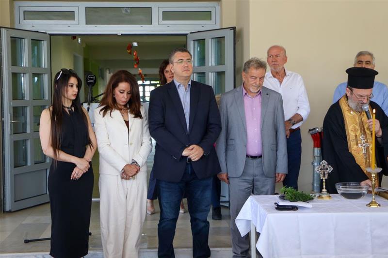 Εγκαίνια 5ου Δημοτικού Σχολείου Θέρμης στο Τριάδι από Α. Τζιτζικώστα και Θ. Παπαδόπουλο φωτο7 (9/6/2023)