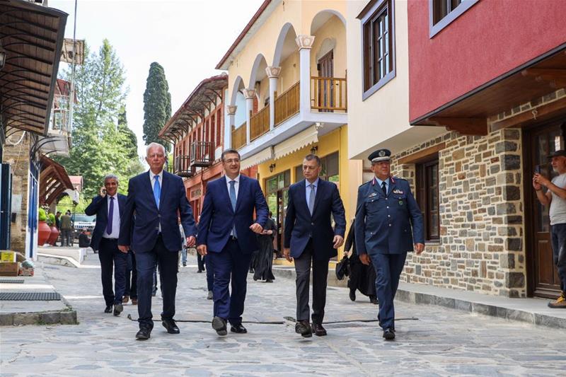 Διήμερη επίσημη επίσκεψη του Περιφερειάρχη Κεντρικής Μακεδονίας Α.Τζιτζικώστα στο Άγιον Όρος φωτο2 (14/6/2023)