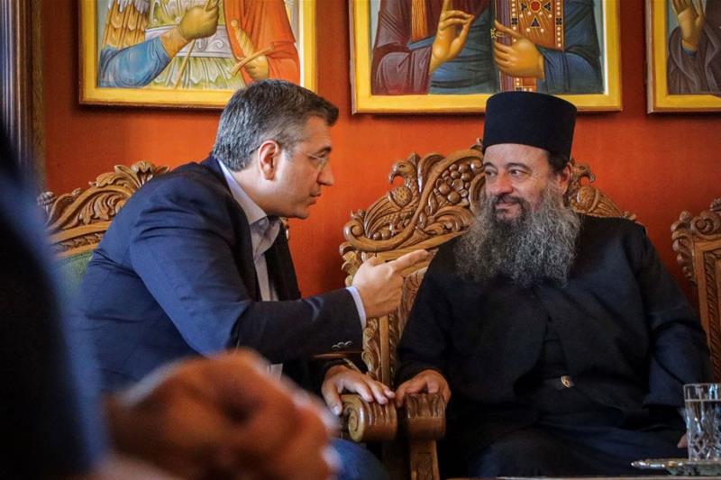 Διήμερη επίσημη επίσκεψη του Περιφερειάρχη Κεντρικής Μακεδονίας Α.Τζιτζικώστα στο Άγιον Όρος φωτο5 (14/6/2023)