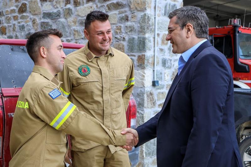 Διήμερη επίσημη επίσκεψη του Περιφερειάρχη Κεντρικής Μακεδονίας Α.Τζιτζικώστα στο Άγιον Όρος φωτo9 (14/6/2023)