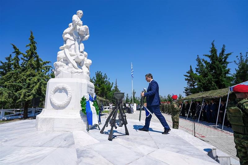 Ο Απόστολος Τζιτζικώστας στις εκδηλώσεις για τα 110 χρόνια από τη Μάχη του Κιλκίς φωτο3 (21/6/2023)