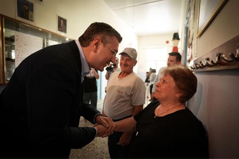 Δήλωση του Α. Τζιτζικώστα μετά την άσκηση του εκλογικού του δικαιώματος στη Βραχιά Θεσσαλονίκης φωτο6 (25/6/2023)