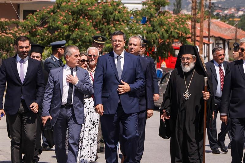 Ο Περιφερειάρχης Κεντρικής Μακεδονίας Απόστολος Τζιτζικώστας στις εκδηλώσεις για τα 110 χρόνια από την Απελευθέρωση του Σιδηροκάστρου Σερρών Φωτο1 (27/6/2023)