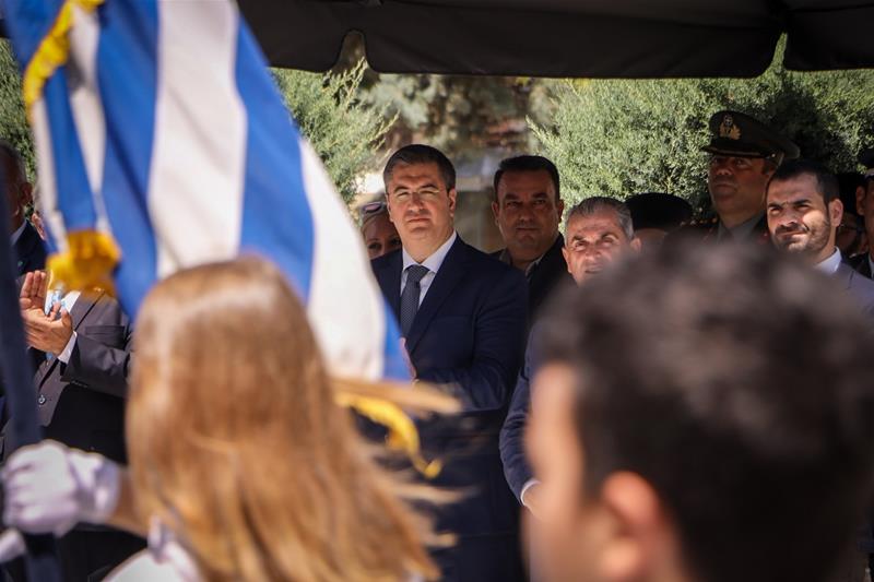 Ο Περιφερειάρχης Κεντρικής Μακεδονίας Απόστολος Τζιτζικώστας στις εκδηλώσεις για τα 110 χρόνια από την Απελευθέρωση του Σιδηροκάστρου Σερρών Φωτο10 (27/6/2023)