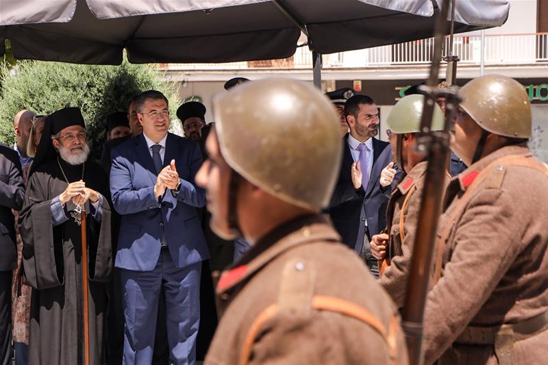 Ο Περιφερειάρχης Κεντρικής Μακεδονίας Απόστολος Τζιτζικώστας στις εκδηλώσεις για τα 110 χρόνια από την Απελευθέρωση του Σιδηροκάστρου Σερρών Φωτο4 (27/6/2023)