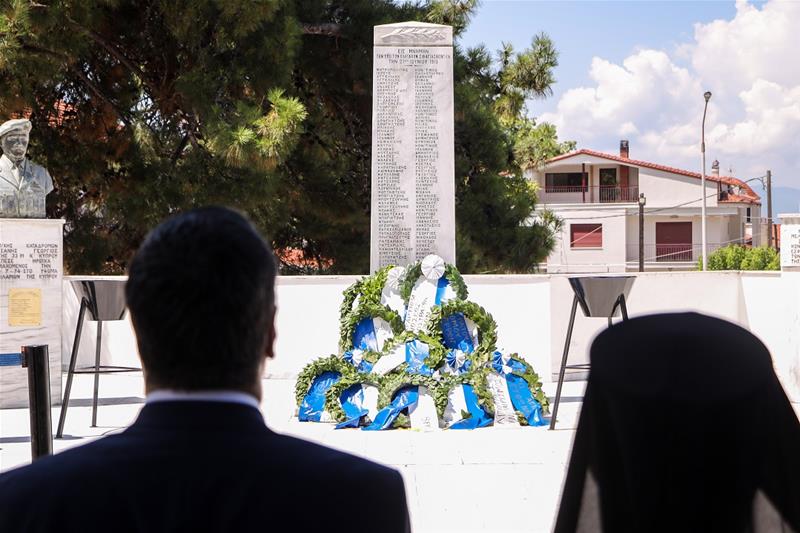 Ο Περιφερειάρχης Κεντρικής Μακεδονίας Απόστολος Τζιτζικώστας στις εκδηλώσεις για τα 110 χρόνια από την Απελευθέρωση του Σιδηροκάστρου Σερρών Φωτο6 (27/6/2023)