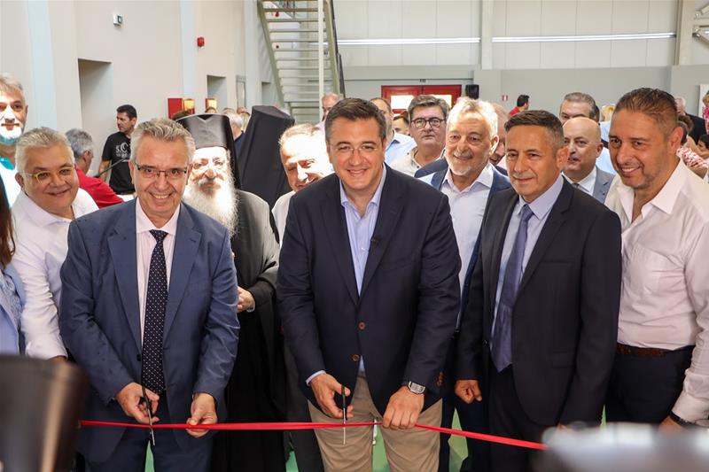 Το Κλειστό Γυμναστήριο ΤΕΦΑΑ του ΑΠΘ στη Θέρμη εγκαινίασε ο Α. Τζιτζικώστας φωτο1 (28/6/2023)
