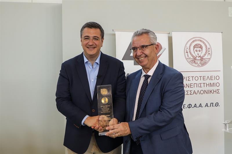 Το Κλειστό Γυμναστήριο ΤΕΦΑΑ του ΑΠΘ στη Θέρμη εγκαινίασε ο Α. Τζιτζικώστας φωτο2 (28/6/2023)