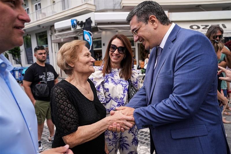 Ο Α. Τζιτζικώστας στις εκδηλώσεις για τα 110 χρόνια από την Απελευθέρωση της πόλης των Σερρών φωτο2 (29/6/2023)