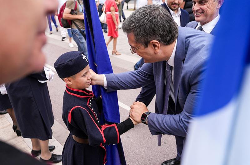 Ο Α. Τζιτζικώστας στις εκδηλώσεις για τα 110 χρόνια από την Απελευθέρωση της πόλης των Σερρών φωτο3 (29/6/2023)