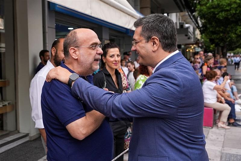 Ο Α. Τζιτζικώστας στις εκδηλώσεις για τα 110 χρόνια από την Απελευθέρωση της πόλης των Σερρών φωτο8 (29/6/2023)