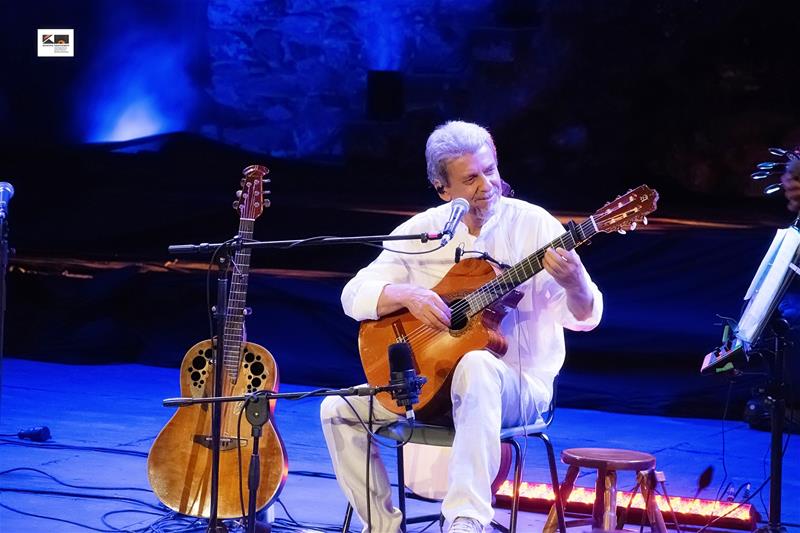 Κέντρο Πολιτισμού Φεστιβάλ Επταπυργίου 2023 ρεσιτάλ κιθάρας Κώστα Ματσίγκου φωτο2 (10/7/2023)