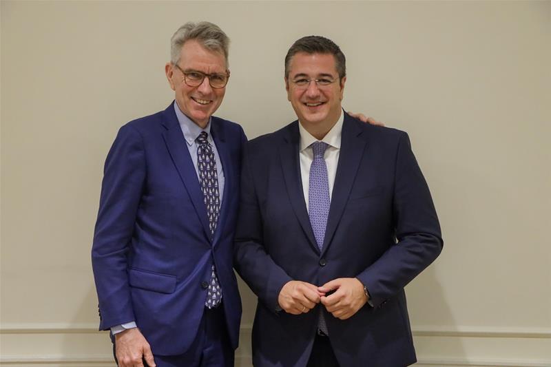 Επίσημη επίσκεψη του Περιφερειάρχη Κεντρικής Μακεδονίας Απόστολου Τζιτζικώστα στη Νέα Υόρκη – Ομιλία στο ετήσιο συνέδριο του Economist φώτο 7 (11/7/2023)