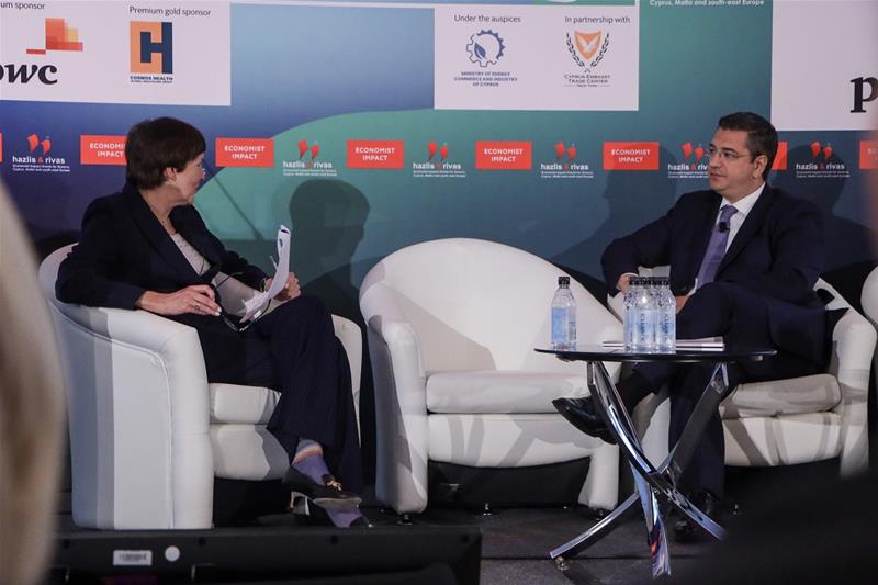 Επίσημη επίσκεψη του Περιφερειάρχη Κεντρικής Μακεδονίας Απόστολου Τζιτζικώστα στη Νέα Υόρκη – Ομιλία στο ετήσιο συνέδριο του Economist φώτο 5 (11/7/2023)