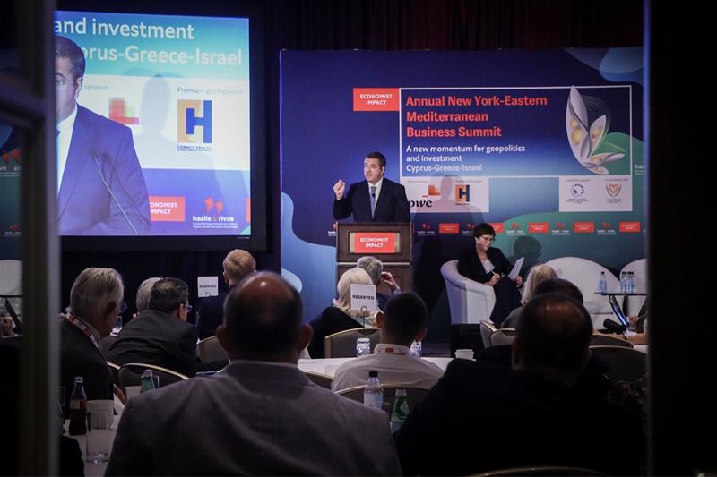 Επίσημη επίσκεψη του Περιφερειάρχη Κεντρικής Μακεδονίας Απόστολου Τζιτζικώστα στη Νέα Υόρκη – Ομιλία στο ετήσιο συνέδριο του Economist φώτο 3 (11/7/2023)