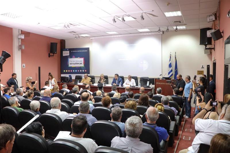 Ο Α. Τζιτζικώστας παρουσίασε στην Κατερίνη το έργο για την Κοινωνική Συνοχή και Αλληλεγγύη σε όλη την ΠΚΜ φωτο3 (19/7/2023)