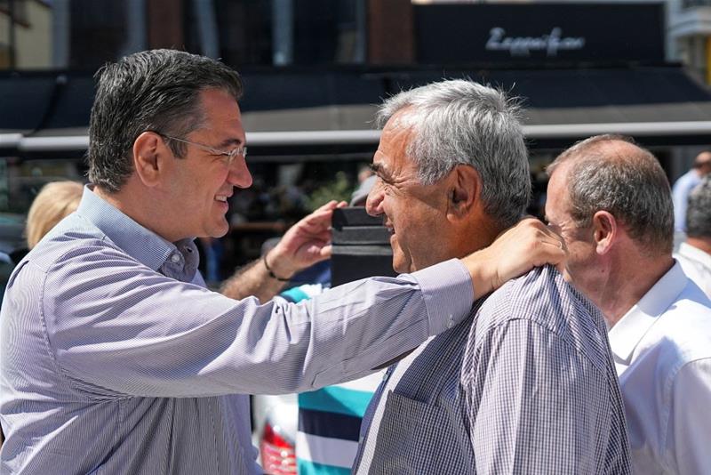 Ο Α. Τζιτζικώστας παρουσίασε στην Κατερίνη το έργο για την Κοινωνική Συνοχή και Αλληλεγγύη σε όλη την ΠΚΜ φωτο5 (19/7/2023)