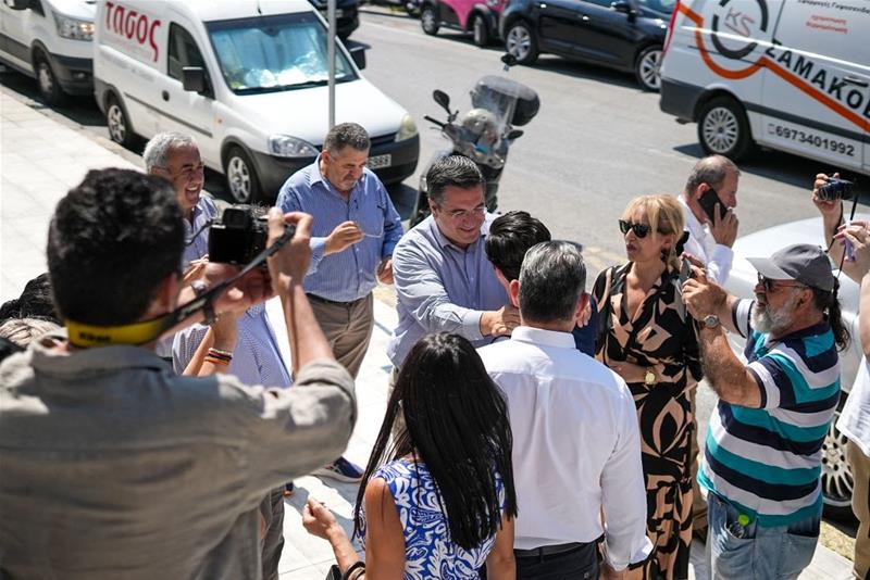 Ο Α. Τζιτζικώστας παρουσίασε στην Κατερίνη το έργο για την Κοινωνική Συνοχή και Αλληλεγγύη σε όλη την ΠΚΜ φωτο6 (19/7/2023)