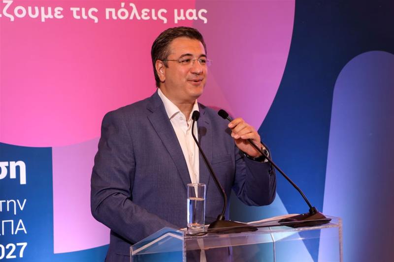 Ο Α. Τζιτζικώστας παρουσίασε τα έργα αστικής ανάπτυξης στις πόλεις της Περιφέρειας Κεντρικής Μακεδονίας φωτο2 (20/7/2023)