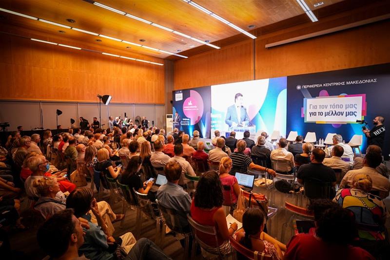 Ο Α. Τζιτζικώστας παρουσίασε τα έργα αστικής ανάπτυξης στις πόλεις της Περιφέρειας Κεντρικής Μακεδονίας φωτο7 (20/7/2023)