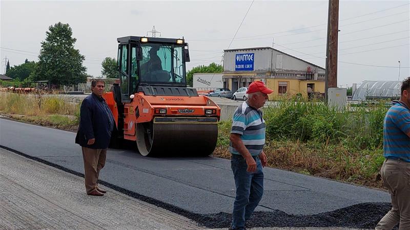 Ασφαλτόστρωση Μαυροβούνι – Σεβαστειανά (14/6/2023)