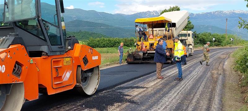 Ασφαλτόστρωση Πολυκάρπη – Όρμα3 (19/5/2023)