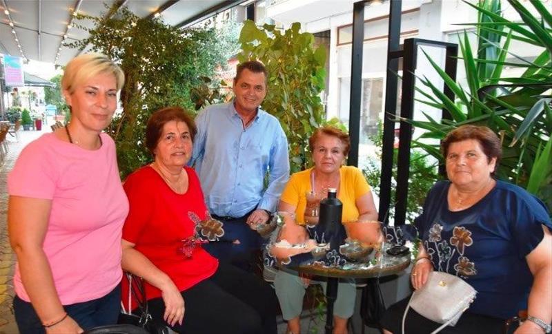 Συνάντηση του Αντιπεριφερειάρχη Ημαθίας Κώστα Καλαίτζίδημε τις σχολικές καθαρίστριες του Δήμου Αλεξάνδρειας