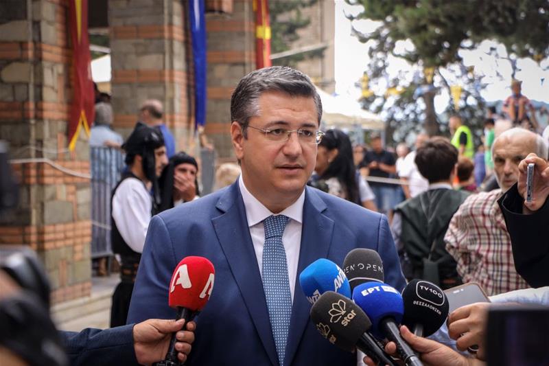 Ο Περιφερειάρχης Κεντρικής Μακεδονίας Απόστολος Τζιτζικώστας στις εκδηλώσεις για τον Δεκαπενταύγουστο στην Παναγία Σουμελά στο Βέρμιο Ημαθίας φώτο 7 (16/8/2023)