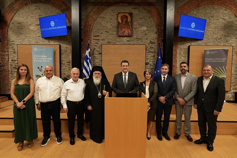 Ο Περιφερειάρχης Κεντρικής Μακεδονίας Απόστολος Τζιτζικώστας εγκαινίασε το νέο Συνεδριακό Κέντρο της Περιφέρειας στη δυτική Θεσσαλονίκη φώτο 5 (13/9/2023)