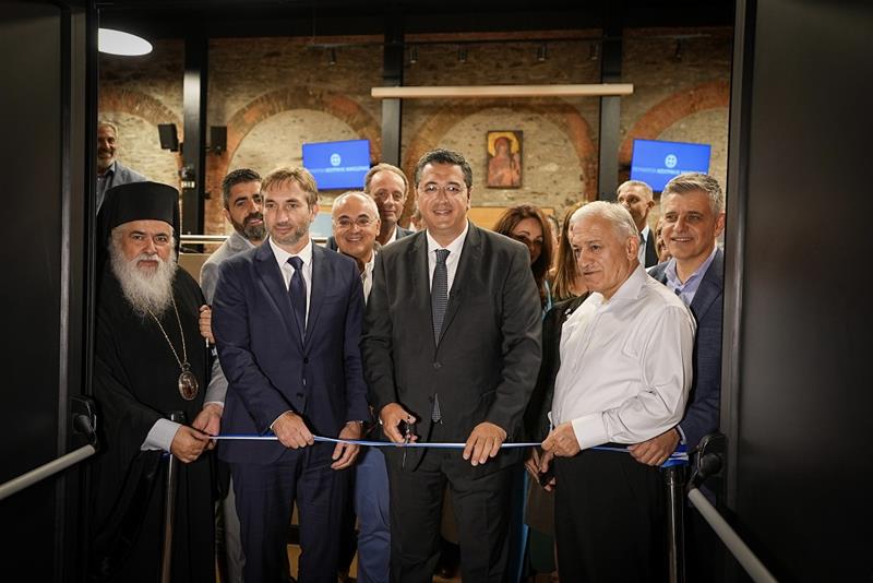 Ο Περιφερειάρχης Κεντρικής Μακεδονίας Απόστολος Τζιτζικώστας εγκαινίασε το νέο Συνεδριακό Κέντρο της Περιφέρειας στη δυτική Θεσσαλονίκη φώτο 6 (13/9/2023)