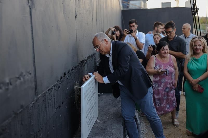 Ο Περιφερειάρχης Κεντρικής Μακεδονίας Απόστολος Τζιτζικώστα θεμελίωσε το νέο Διοικητήριο Ημαθίας στη Βέροια φώτο 11 (20/9/2023)