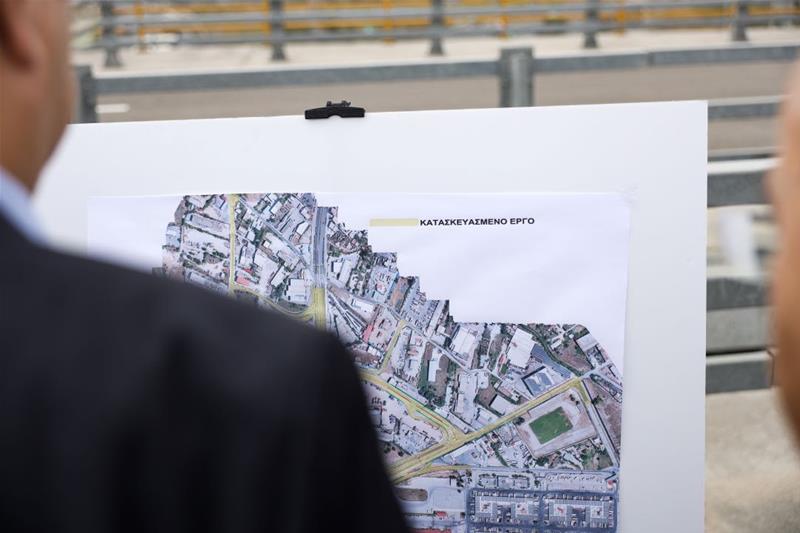 Στην κυκλοφορία και το παράπλευρο οδικό δίκτυο του ανισόπεδου κόμβου Κ16 στη δυτική είσοδο Θεσσαλονίκης φωτο10 (29/9/2023)