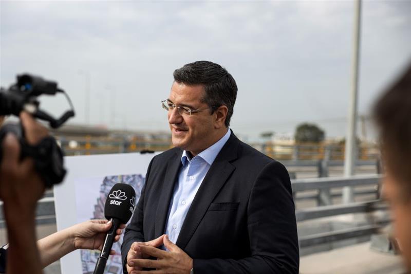 Στην κυκλοφορία και το παράπλευρο οδικό δίκτυο του ανισόπεδου κόμβου Κ16 στη δυτική είσοδο Θεσσαλονίκης φωτο11 (29/9/2023)