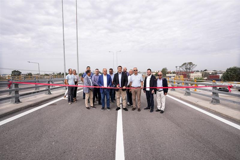 Στην κυκλοφορία και το παράπλευρο οδικό δίκτυο του ανισόπεδου κόμβου Κ16 στη δυτική είσοδο Θεσσαλονίκης φωτο5 (29/9/2023)