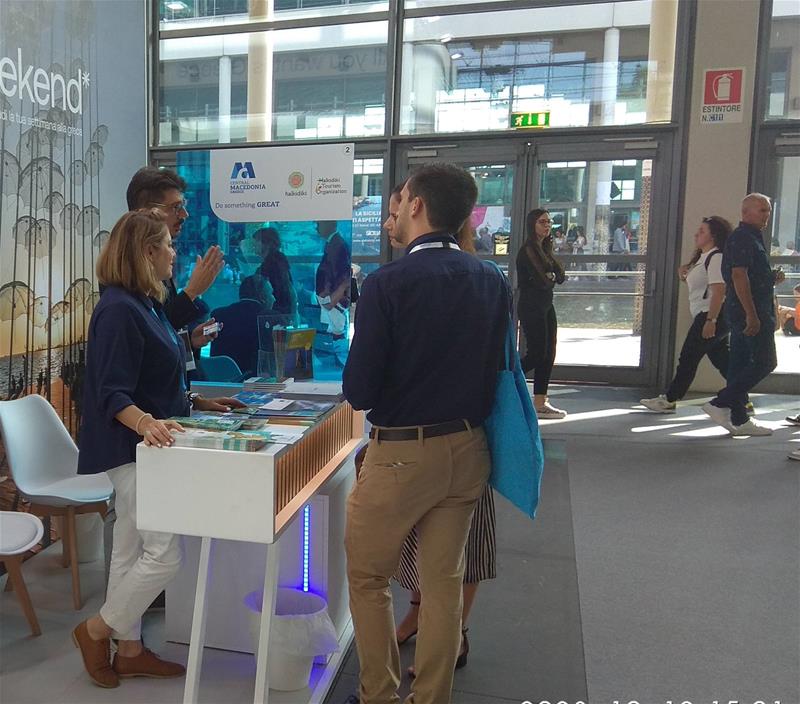 Η ΠKM στη διεθνή έκθεση τουρισμού TTG Travel Experience 2023 στο Ρίμινι φωτο1 (19/10/2023)